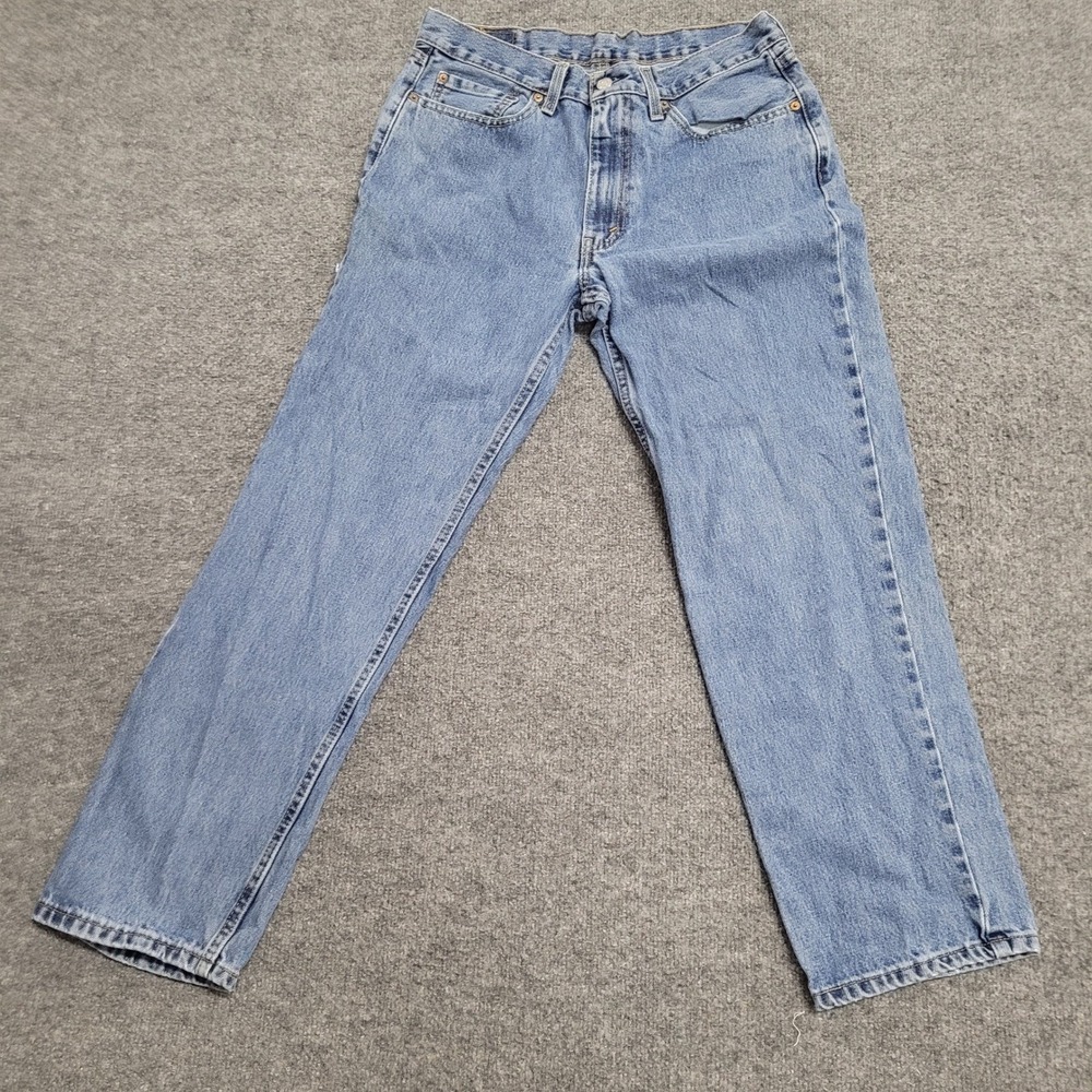 Levi's Jeans Mens Size 32 550 Relaxed Fit Medium Blue Wash Casual Denim Pants